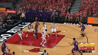 NBA 2K19 - Chicago Bulls vs Los Angeles Lakers - Gameplay (PC HD) [1080p60FPS]