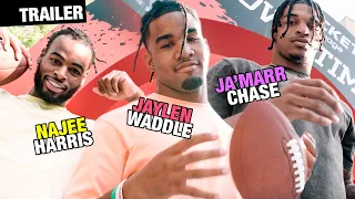 Ja’Marr Chase, Najee Harris & Jaylen Waddle Are LEAGUE READY! OFFICIAL TRAILER For NFL Draft Series!