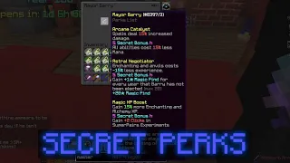 The moment Barry became MAYOR! (SECRET 6 PERKS) | Hypixel skyblock