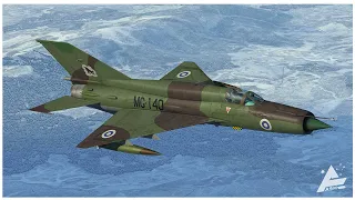 Different but the same MiG-21bis with 6 R60 missiles.