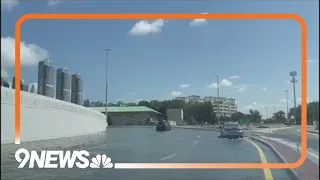 Record rain floods Dubai airport