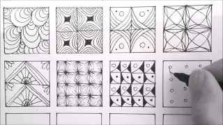 Patterns For Doodling | 24 Doodle Patterns, Zentangle Patterns, Mandala Patterns