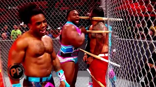 The New Day vs The Usos Hell in a Cell Match - Hell in a Cell 2017