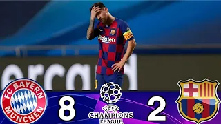 Bayern Munich 8-2 Barcelona |Extended Highlights UCL [2020]