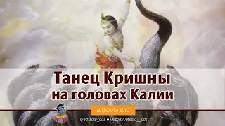 Танец Кришны на головах Калии. Ватсала дас