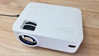 APEMAN LC400 Mini Portable Projector : Unboxing & Test ✔