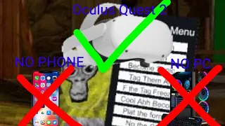 how to get mods for gorilla tag no PC or phone required (just your Oculus)