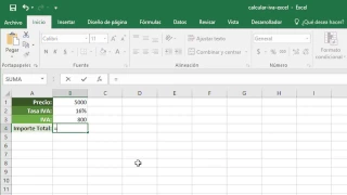 Cómo calcular el IVA en Excel