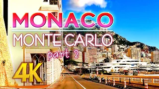 Sunny Winter Day in Monaco: A Festive 4K Car Ride | part 2 | start from Roquebrune-Cap Martin 🚗🌞🎥