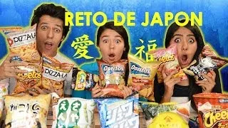 Challenge with JAPANESE SNACKS!! | #RetoPolinesio