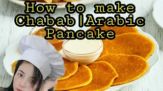 How to make Chabab | Emirati Pancake|  Arabic Pancake