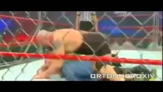 WWE No Way Out 2012 John Cena Vs Big Show Steel Cage Highlights