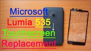 Microsoft Lumia 535 Disassembly & Assembly - Touch Screen Replacement