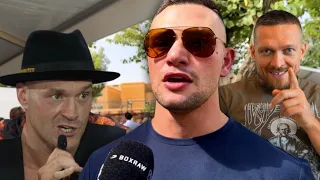 “I DISAGREE WITH THAT OPINION” TYSON FURY SPARRING PARTNER Kevin Lerana BREAKS DOWN USYK FIGHT