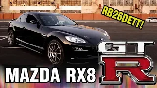 Nissan GT-R  внутри Mazda RX8! Полный свап ВСЕХ агрегатов