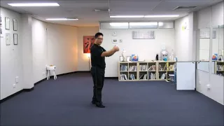 Wu style Tai chi chuan 54 movements standard form 45 Step Back Ride the Tiger 退步跨虎