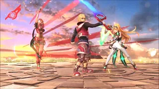 Pyra / Mythra Super Smash Bros. Ultimate - Team Victory Poses