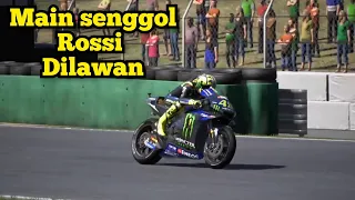 Rossi dilawan. motoGp