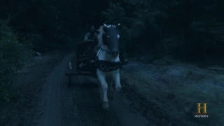 Vikings (4x17) - Ivar Practising Riding On His Carriage [Season 4B Official Scene] [HD]
