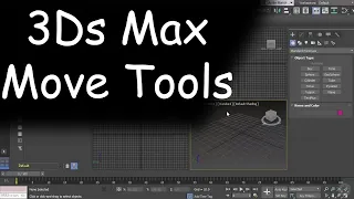 3Ds Max Tutorial - Move - Scale - Rotate