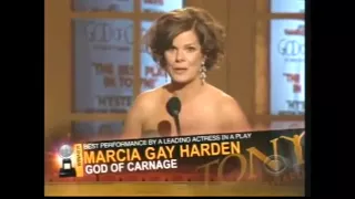Marcia Gay Harden wins 2009 Tony Award for Best Actress in a Play