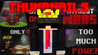 How To Make Thumbnails | Ft. @SenpaiSpider  | #minecraft #lapatasmp #himlands  #senpaispider