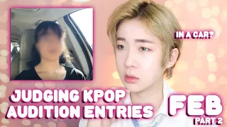 Giving Tips and Advice Judging Kpop Online Audition Trainee Videos Monthly Evaluation FEB 2021 Pt 2