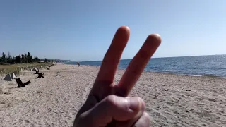 Мелекино-2: дикий пляж с платиновым песком. Где отдохнуть в Украине. Лучший курорт Донецкой области.