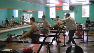 Национальная команда Республики Беларусь по гребле на байдарках и каноэ начинает 2021 год в Мозыре