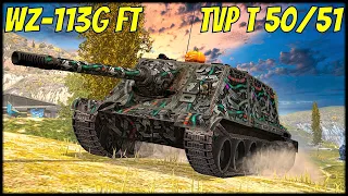 WZ-113G FT & TVP T 50/51 ● WoT Blitz