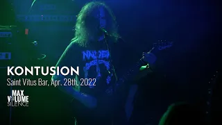 KONTUSION live at Saint Vitus Bar, Apr. 28th, 2022 (FULL SET)