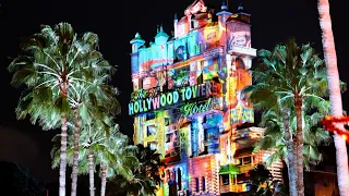Disney's Hollywood Studios Christmas Decorations At NIGHT | Walt Disney World Orlando Florida 2020