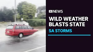 Wild weather blasts South Australia, triggering floods, blackouts and widespread damage | ABC News