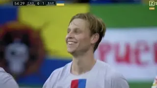 Gol de Frenkie de Jong hoy | Cadiz vs Barcelona 0-1 | de Jong goal | LaLiga