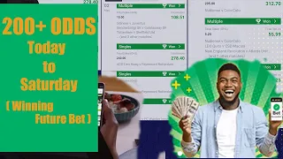 Winning 200+ Odds Betting Tips | FOOTBALL PREDICTIONS TODAY