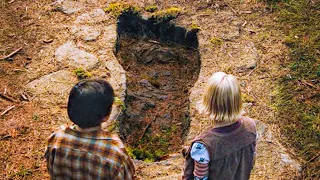 After They Are Lost in the Forest, They Find a Huge Footprint