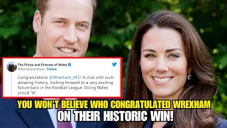 Royal Congratulations and Hollywood Celebrities: Wrexham AFC's Epic Win in the Football League!