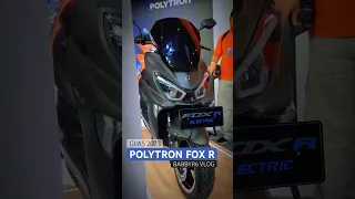 POLYTRON FOX R ELEKTRIK MOTOR LISTRIK BONGSOR DESAIN KEREN DAN GAGAH! SIAP LAWAN HONDA PCX E?