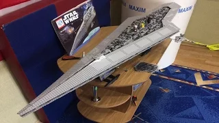 КАК Я СОБИРАЛ КИТАЙСКИЙ ЛЕГО СУПЕР ЗВЕЗДНЫЙ РАЗРУШИТЕЛЬ? (UCS Super Star Destroyer Building Process)