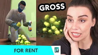 For Rent is disgusting - Let's Play The Sims 4 FOR RENT - Part 2
