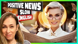 Learn English-Uplifting News Stories #Fluency 💛 Ep 747