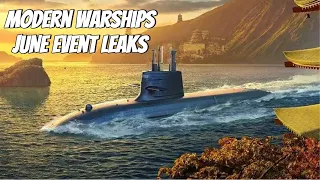Modern Warships: June event leaks