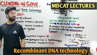 Recombinant DNA technology | NMDCAT 2021