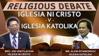 DEBATE Iglesia Ni Cristo vs Iglesia Katolika (Full Debate)