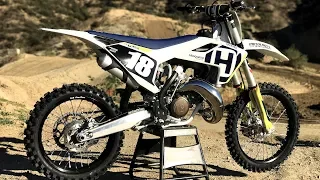 First Ride 2018 Husqvarna TC125 2 Stroke - Motocross Action Magazine