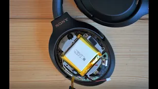 Sony WH-1000XM3 Battery Troubleshooting, Repair or Replacement Walkthrough - Teardown and Fix