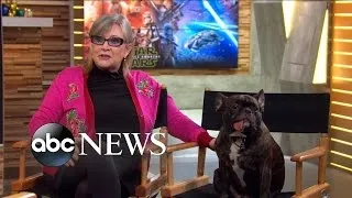 Carrie Fisher Interview with Gary on The Force Awakens