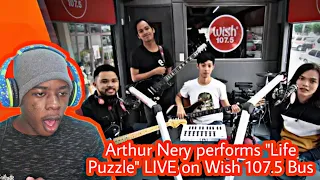 Arthur Nery performs "Life Puzzle" LIVE on Wish 107.5 Bus REACTION!!!