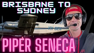 Hitchhiking to Sydney in the Piper Seneca