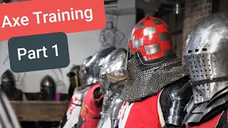 Armored Combat: Axe training basics part 1